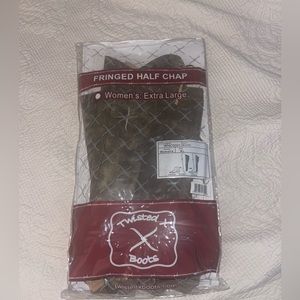 Women’s Fringed Half Chaps